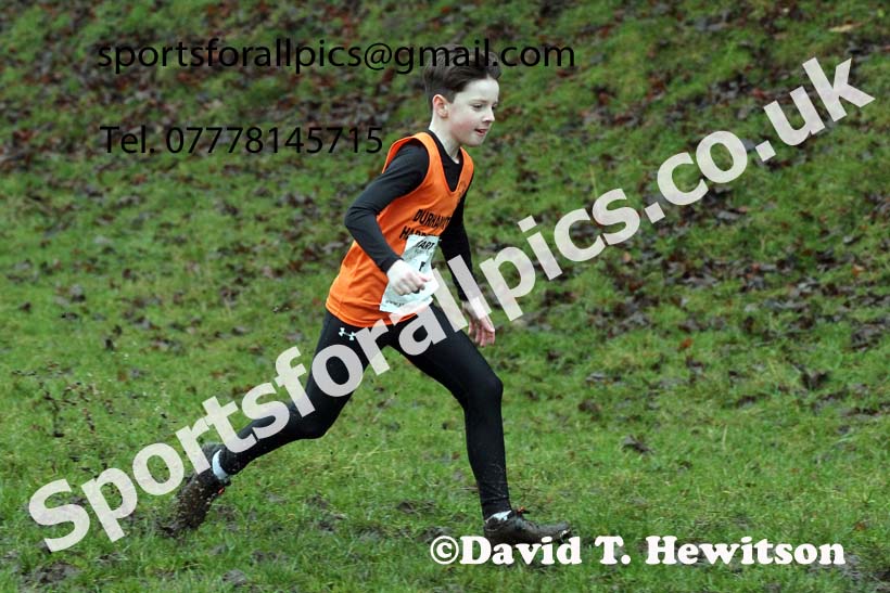Boys under-13s, NECAA Junior Cross Country Relays, Thornley Farm, Peterlee, Saturday, December 12th. Photo: David T. Hewitson/Sports for All Pics